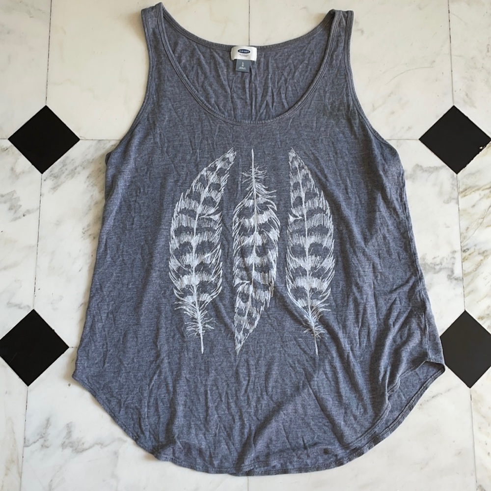 Old Navy Feather Tank